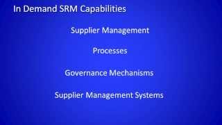 The Benefits of Supplier Relationship Management in Strategic Sourcing [upl. by Chung393]