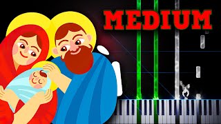 Away in a Manger  Piano Tutorial [upl. by Emmy]