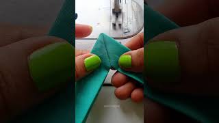 Sewing Tips And Tricks For Fabric Corner And White Joint Lace Adding Between To Fabrics 2024 shorts [upl. by Aleunamme]