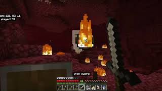 Minecraft survival  into the nether [upl. by Eanil]