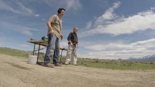 Friendly Water Jug Duel Ruger 44 Mag vs SampW 45 Colt [upl. by Bor495]