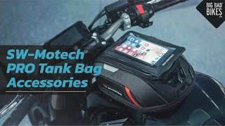 SWMotech PRO Tank Bag Accessories  Big Bad Bikes [upl. by Kabab383]