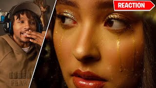 SHES TOO TRUSTING Faouzia  Tears of Gold Official Music Video Reaction [upl. by Ikila]