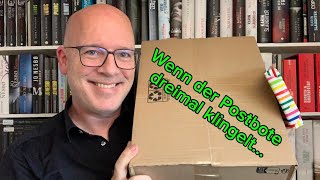 Wenn der Postbote dreimal klingelt…  Buchpost und Buchgeschenke auspacken [upl. by Demmer]