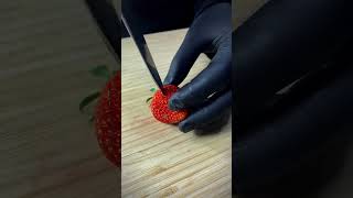 Strawberry decoration comedy sushii memes food sushifamily baking sushisfun cake [upl. by Havelock]