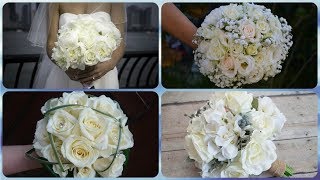 Top 20 idee per bouquet sposa bianco [upl. by Ruhtracam727]