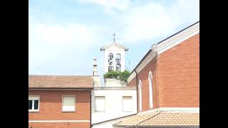 Campane elettroniche della chiesa di S Maria della Pace Macerata  Battiore e Alleluia [upl. by Romilly403]