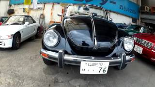 1975 VW 1303s convertible YANASE BLACK [upl. by Murdock]