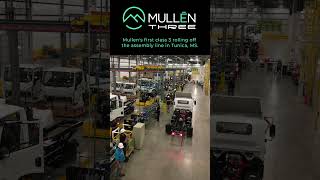 Mullen’s First Production Vehicle Rolls Off Assembly Line [upl. by Northway]