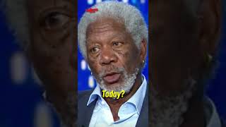 Morgan Freeman SCHOOLS RaceBaiting Reporter [upl. by Muhcon]