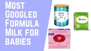 List of Best Formula Milk for Baby 06 Months Old Philippines 2022  Price amp Ingredients Info [upl. by Lisk]