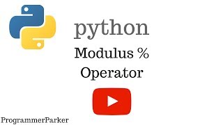 Modulus Operator  Python Tutorial [upl. by Havener]