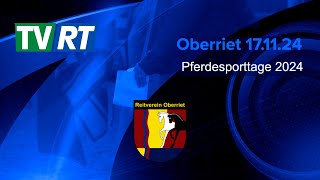 Pferdesporttage Oberriet 2024 Spitzenreitsport und Unterhaltung [upl. by Amik]