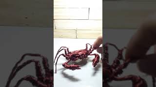 Crab made of wire [upl. by Day]