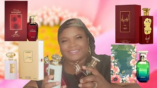 Middle Eastern Fragrance Haul  Ansaam Gold cherry bouquet Mystique Bouquet and Junoon Rose [upl. by Bryna533]