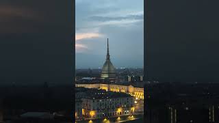 A breathtaking view of Turin from Monte dei Cappuccini 🌄 Turin Travel Italy Europe [upl. by Pandich531]