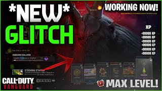 NEW UNLIMITED XP GLITCH COD VANGUARD GLITCHES CAMO amp WEAPON LEVELS amp MAX LEVEL COD WORKING NOW [upl. by Allehcim571]