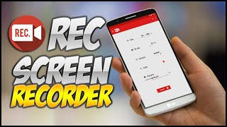 REC SCREEN RECORDER COMO CONFIGURAR E USAR DOWNLOAD SEM ROOT [upl. by Aicenra508]