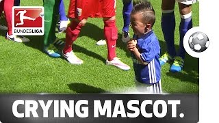 Schalkes Matip Leaves Young Mascot in Tears [upl. by Eicirtap350]