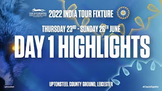 Leicestershire vs India  Day 1 Highlights [upl. by Phonsa559]