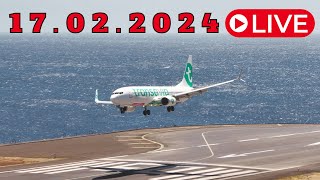 LIVE From Madeira Island Airport 17022024 [upl. by Eidorb135]