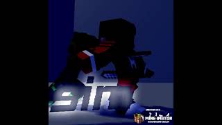 Sword Fight Minecraft Animation minecraft minecraftanimation shortsfeed [upl. by Nylg]