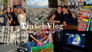 Travel Vlog IsraelLondon Flying Chit Chat amp Room Tours [upl. by Iiette]