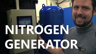 Nitrogen Generator GN75 Launch the system Subtitles [upl. by Ynnek]