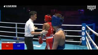 ASBC Asian u 22 and youth boxing 🥊 Championship ASTANA 2024 India vs Kazakhstan [upl. by Yar]