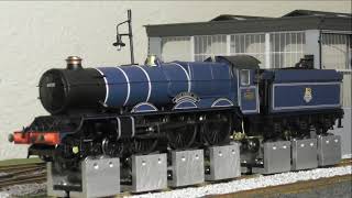 DCC Sound Steam Review  Locoman Sounds King Class [upl. by Aowda]