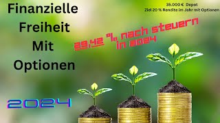 Finanzielle Freiheit mit Optionen 2942  Rendite [upl. by Licec595]