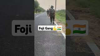 Foji Gang🇮🇳💪 army military specialforces commando indianarmy viralvideo indianpoliceforce [upl. by Ennagem]