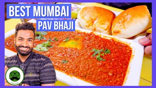 Best Mumbai Pav Bhaji  Mumbai Street Food  Sadhguru Pav Bhaji Chembur  Veggie Paaji [upl. by Eirrek]