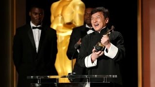 Jackie Chan Oscar Academy Award Winner 2016 [upl. by Lebazej]