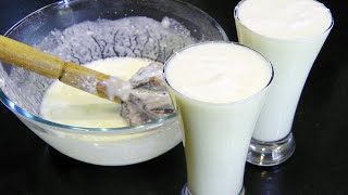 लस्सी रेसिपी  Lassi Recipe  How to make Lassi at home  MadhurasRecipe [upl. by Ilohcin]