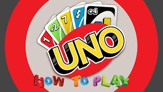 How To play UNO  Rules of UNO Game  UNO [upl. by Seigel]