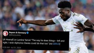 Bayern legend said WHAT about Alphonso Davies right foot 😤  BEST AND WORST [upl. by Reave]