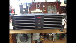 RAMSA WP1400 400w400w POWER AMPLIFIER POWER TEST [upl. by Nyrak19]