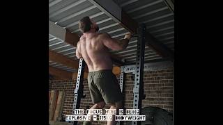 Explosive Training  Pull Ups [upl. by Eirelav]