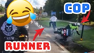 COPS VS BIKERS  Motorcycle Police Chase  Thiefs  Best Compilation 2024 [upl. by Craggy]