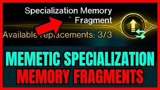 How To Get MEMETIC SPECIALIZATION MEMORY FRAGMENTS In Once Human FULL GUIDE [upl. by Broderick259]