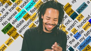 Earl Sweatshirt Azucar  Rhymes Highlighted amp Broken Down [upl. by Ellivnarg]