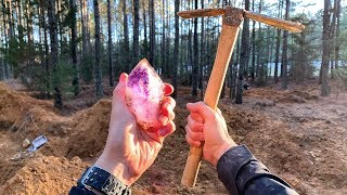 Private Mine Treasures Rare Amethyst Crystals Discovered at Private Mine [upl. by Machute]