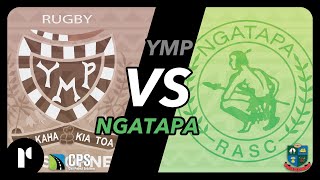 YMP vs NGATAPA 🔴  Poverty Bay Rugby 2024 [upl. by Yentirb]