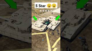 If You Use Tanks as Cover at Maximum Wanted Level in GTA Games gta gtaonline [upl. by Greenwood980]