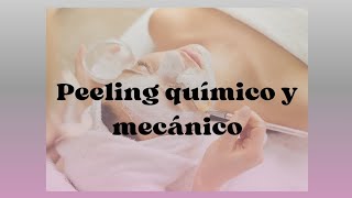 peeling químico y mecánico micro dermoabrasión [upl. by Cindra]