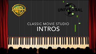 Classic Movie Studio Intros Piano [upl. by Malsi]