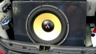 Subwoofer Focal 40 Kx test  hifi car  car audio  bass machine [upl. by Zippora]