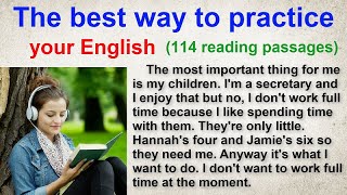 Reading Practice Improve your pronunciation in English [upl. by Anitselec]