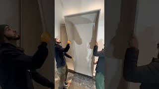 How to turn a chimney breast into a wardrobe 🧠 [upl. by Ytsur]